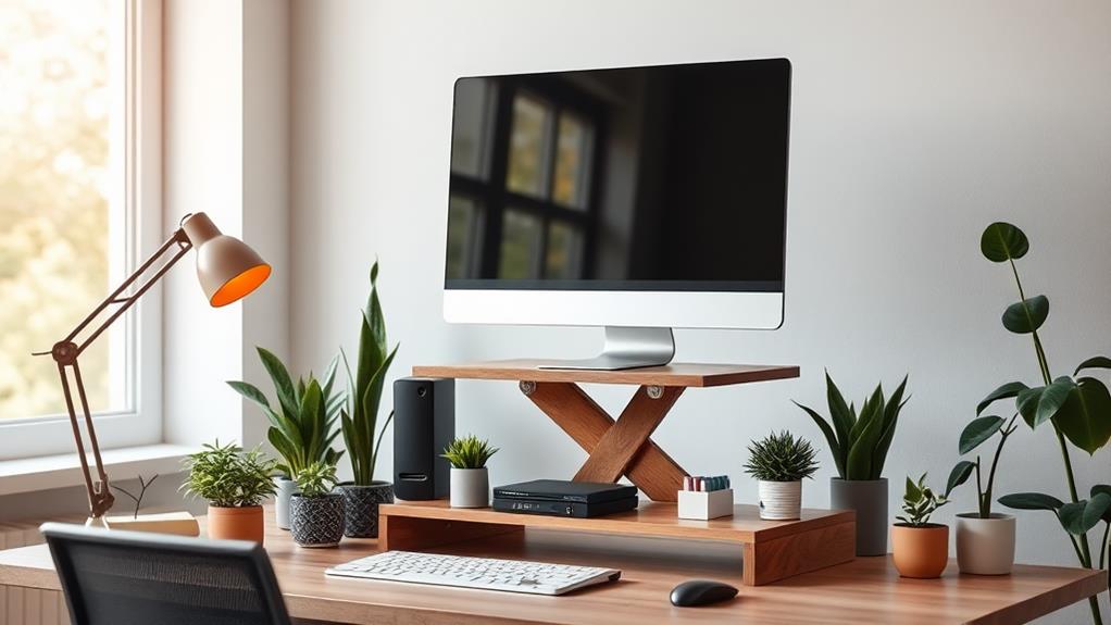 adjustable monitor stands available