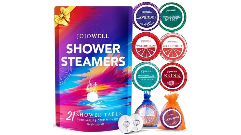 aromatherapy shower steamers set