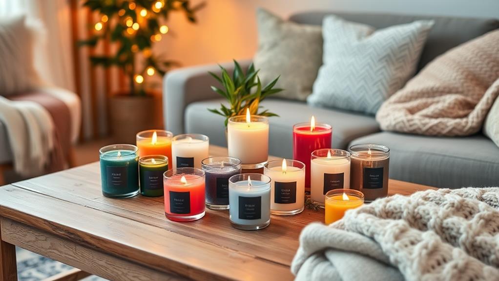 aromatic candle collection