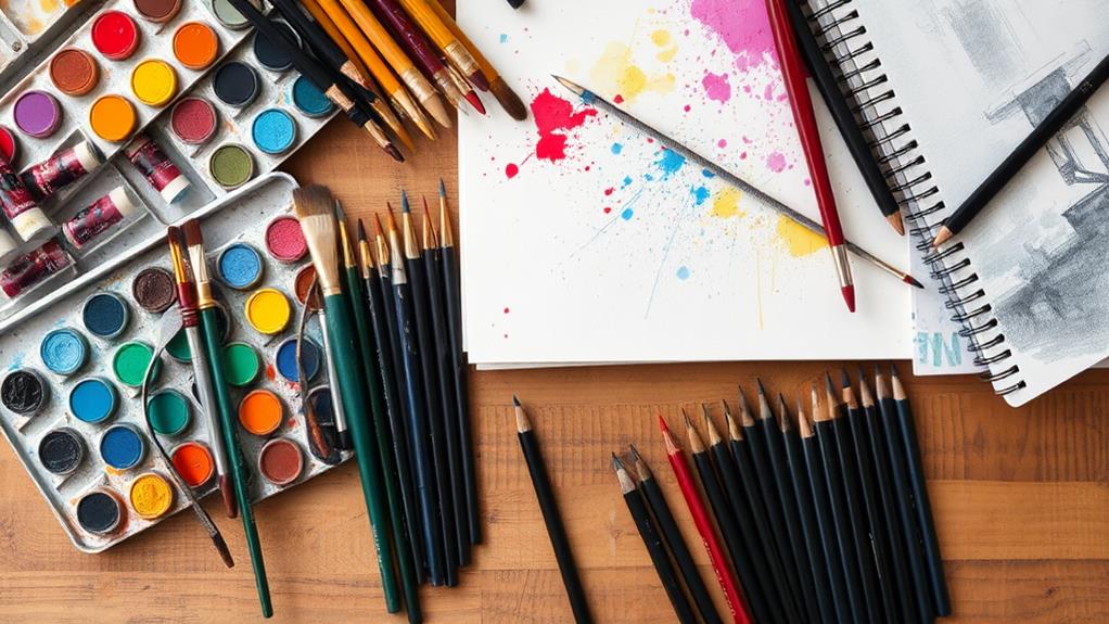 art supplies for creativity