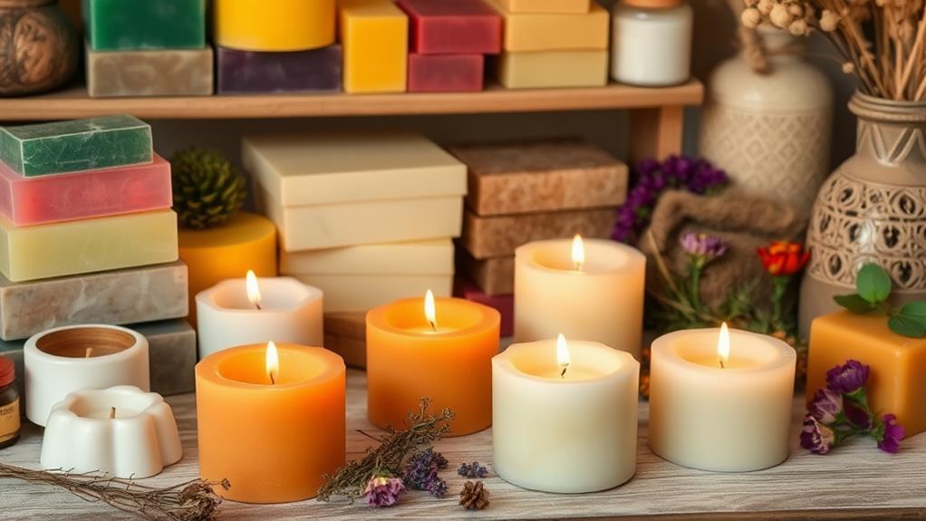 artisan crafted scented candles