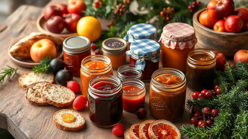 artisanal jams and spreads