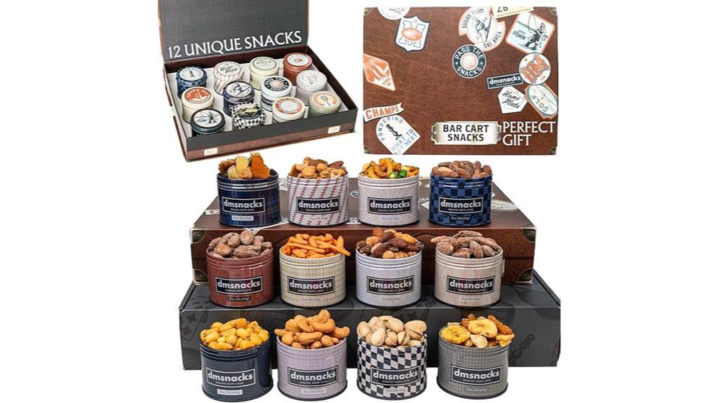 assorted nuts snack package