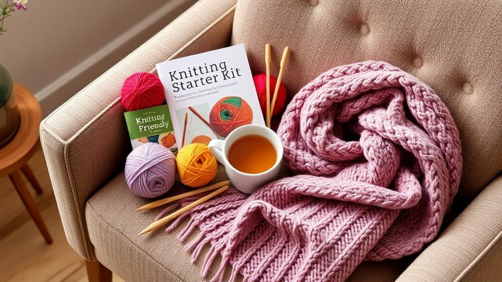 beginner knitting supplies set