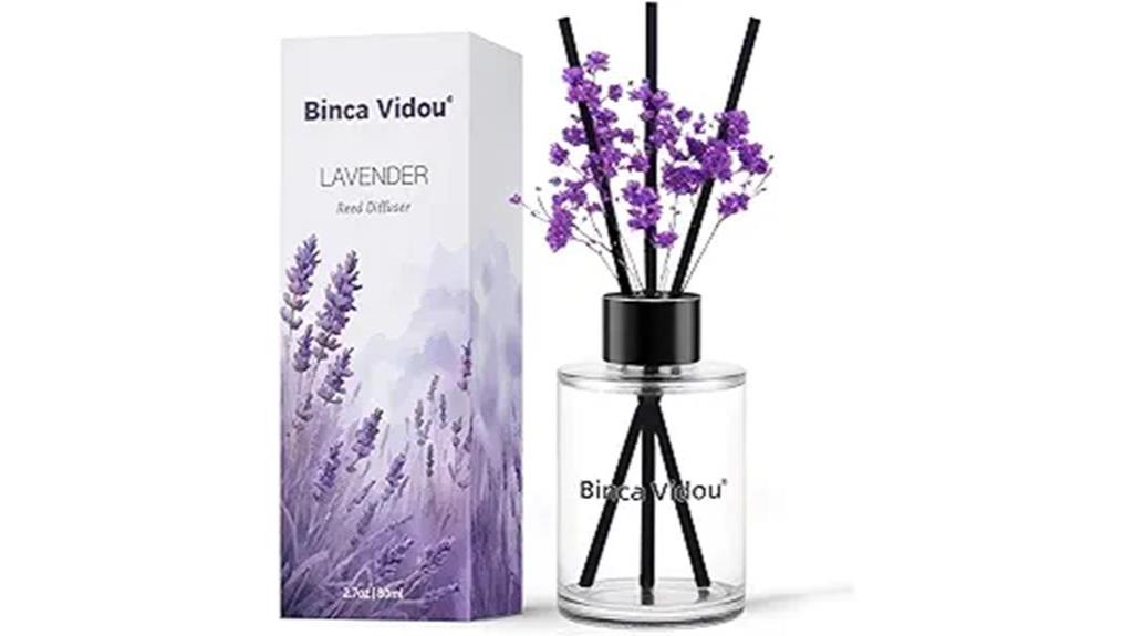 binca vidou lavender diffuser set