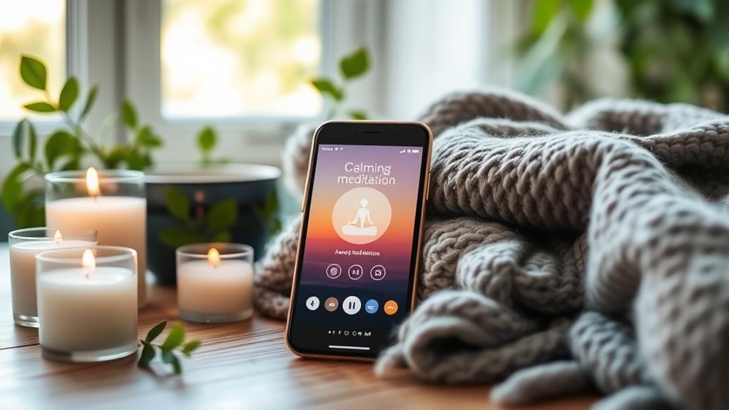 calming meditation experience app