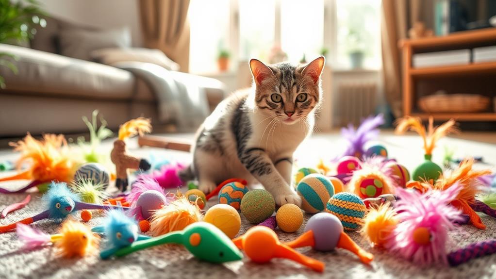 catnip filled toys collection