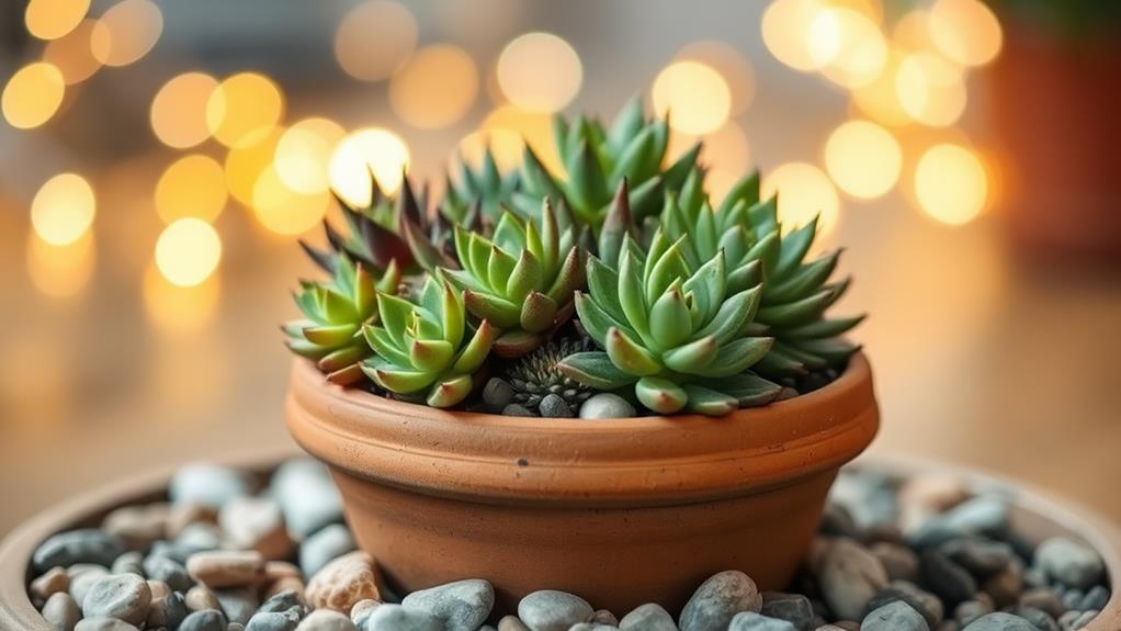 choose potted plant succulent