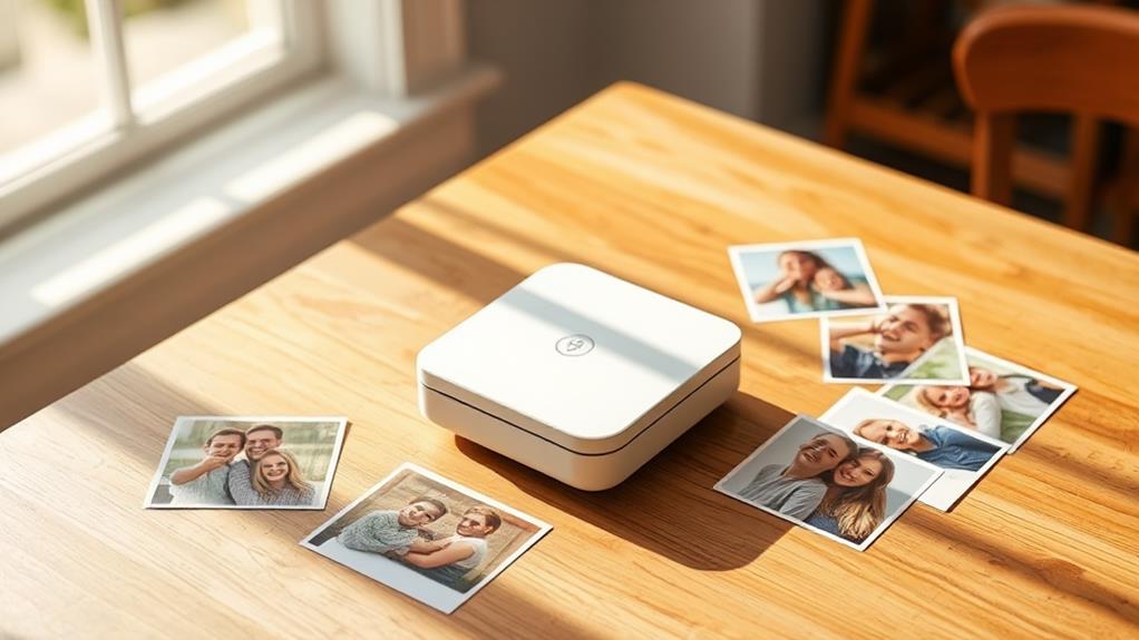 compact instant photo printer