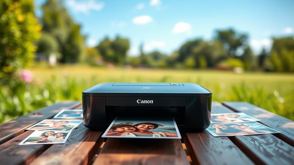 compact photo printer model