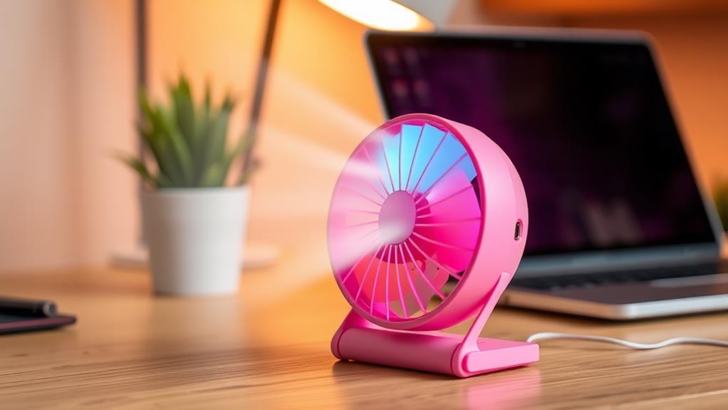 compact usb powered fan