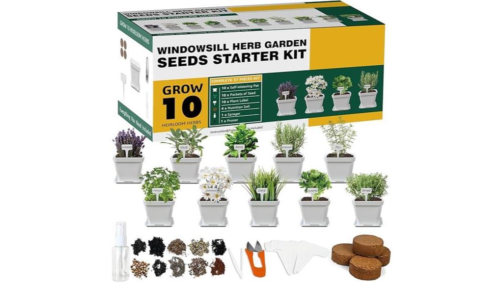 complete herb growing kit