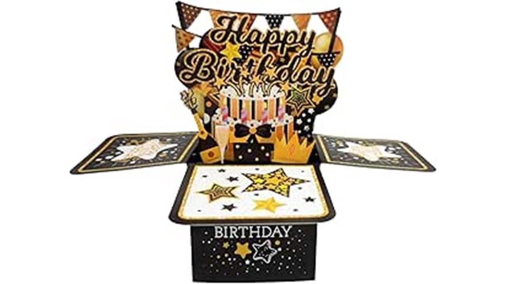 cool popup birthday card