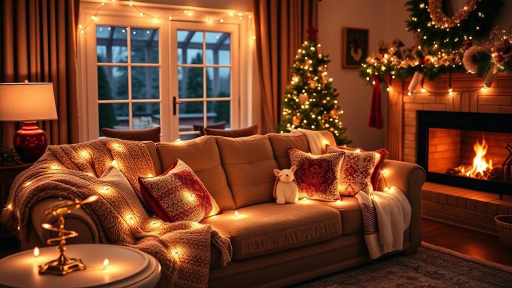 cozy indoor lighting decor