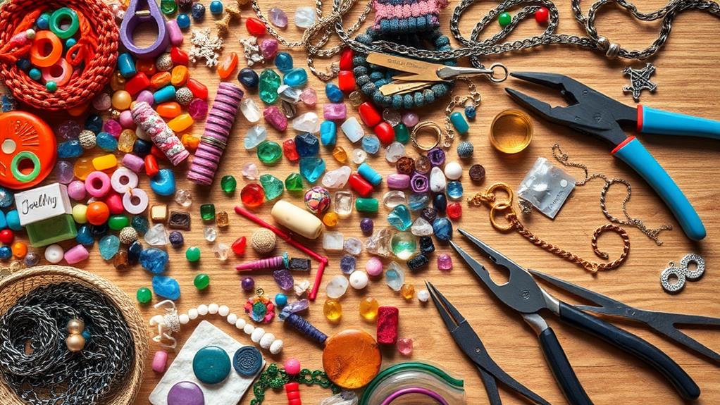 crafting materials for jewelry