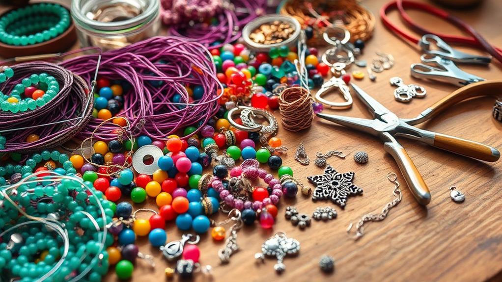 crafting materials for jewelry