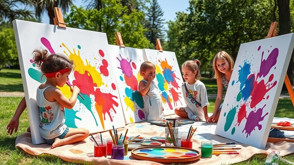 creative children s art experience