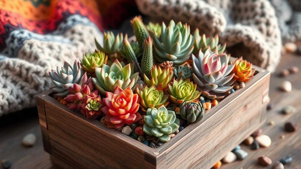 creative succulent plant displays