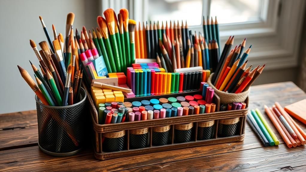 creative supplies storage solution