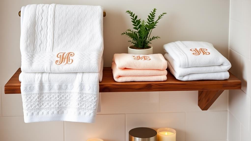 custom decorative hand towels