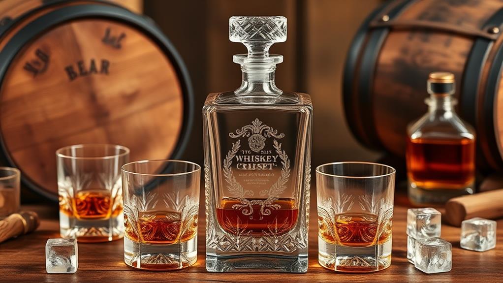 custom engraved whiskey decanter