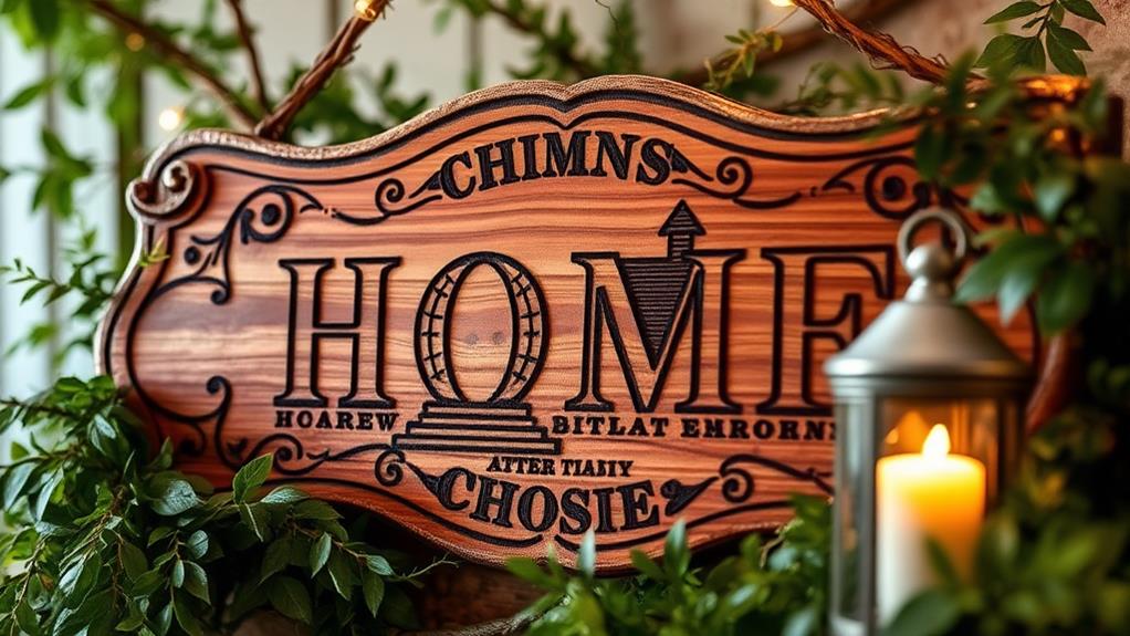 custom personalized wooden signs