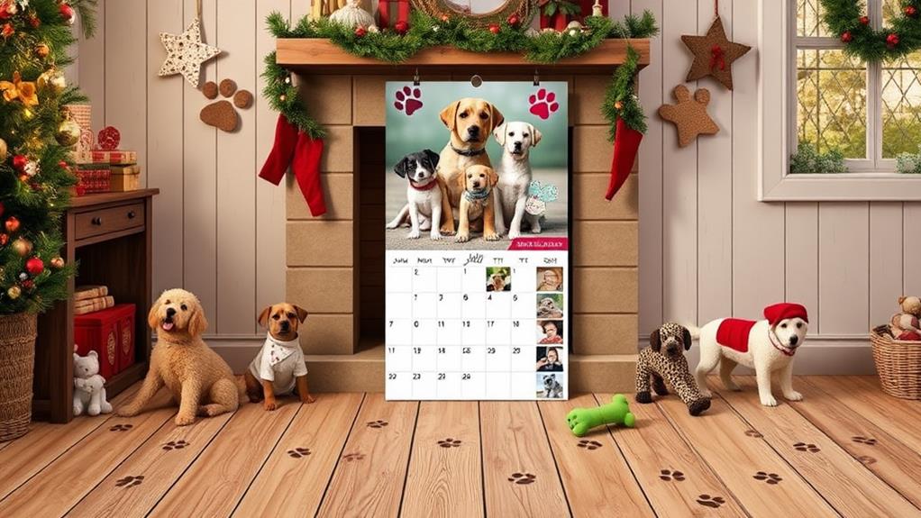 customizable animal yearly calendars