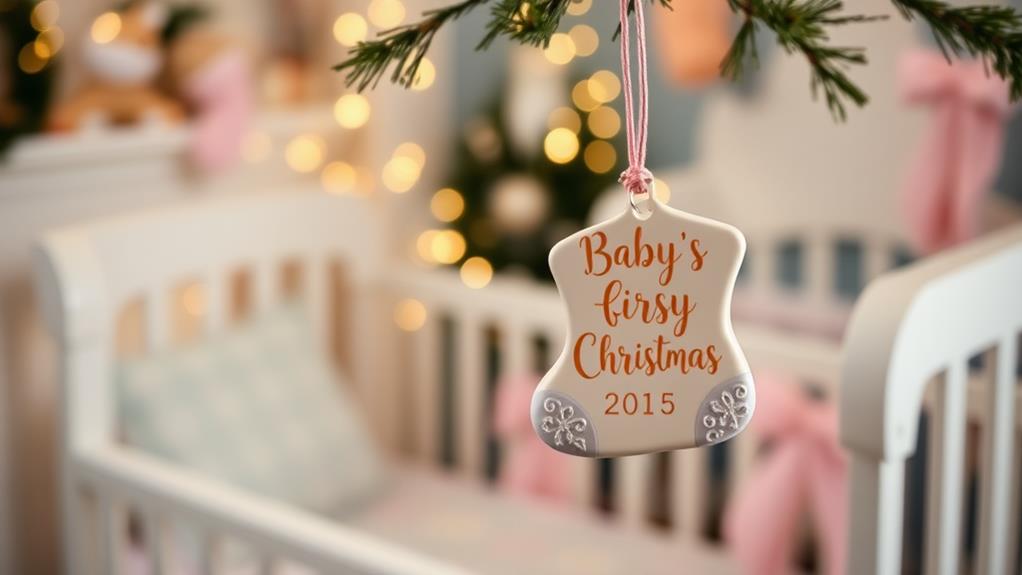 customized holiday baby keepsake