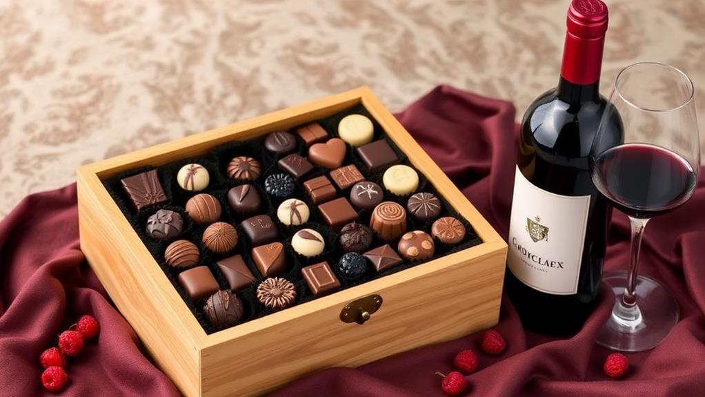 decadent chocolate wine pairing