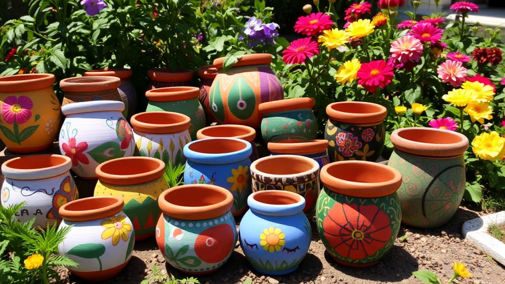 decorative flower pot designs