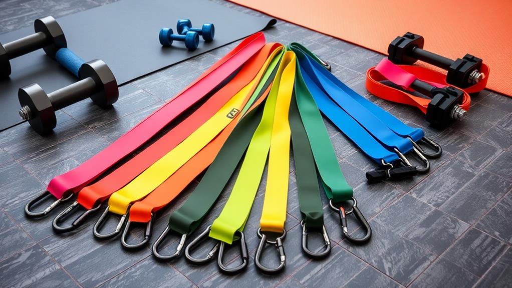durable exercise bands set