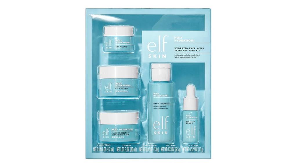 e l f hydrated skincare mini