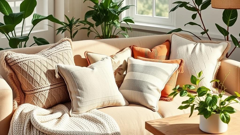 eco friendly cotton cushions