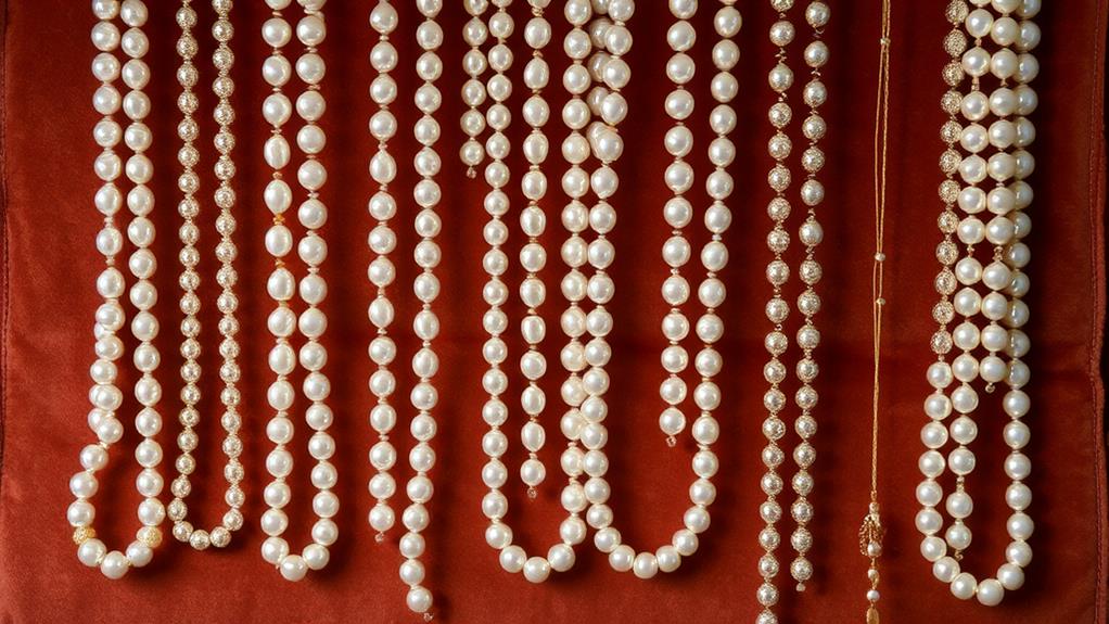 elegant timeless pearl necklaces