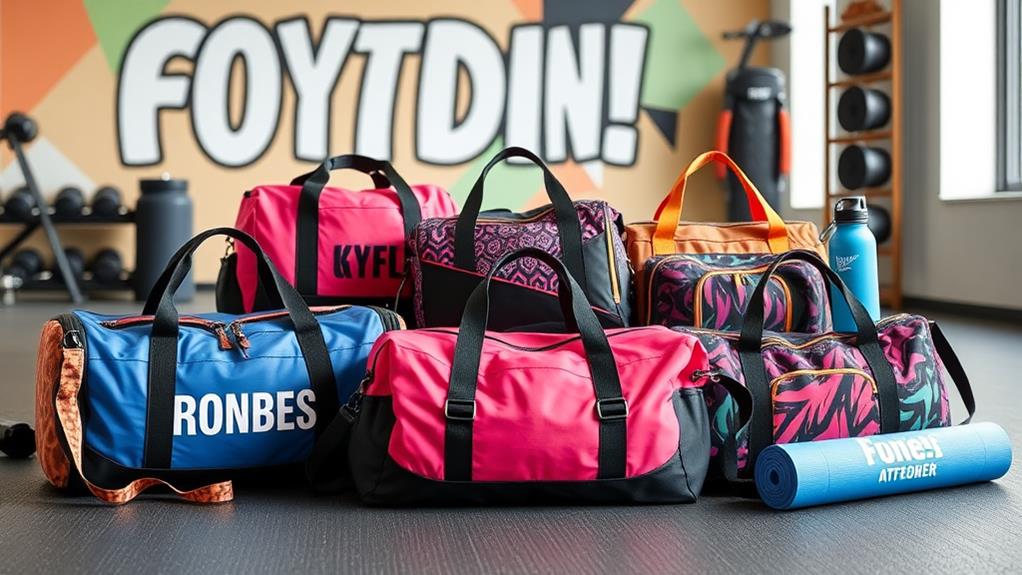 elevate workout with personalized bags