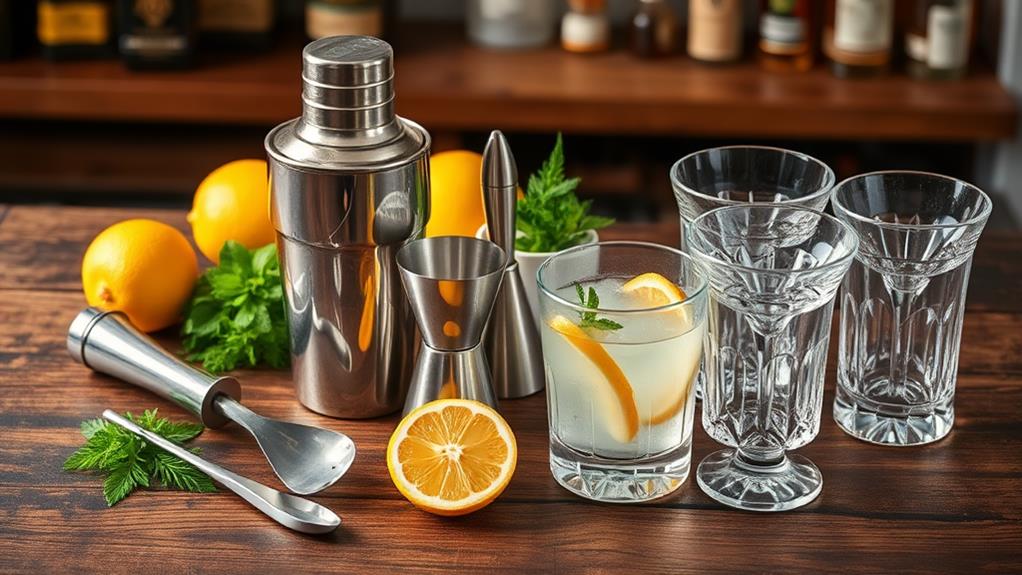 essential cocktail tools set