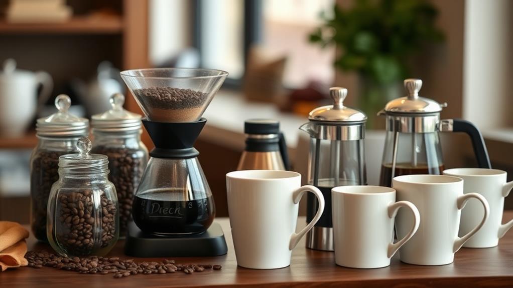 essential coffee brewing tools