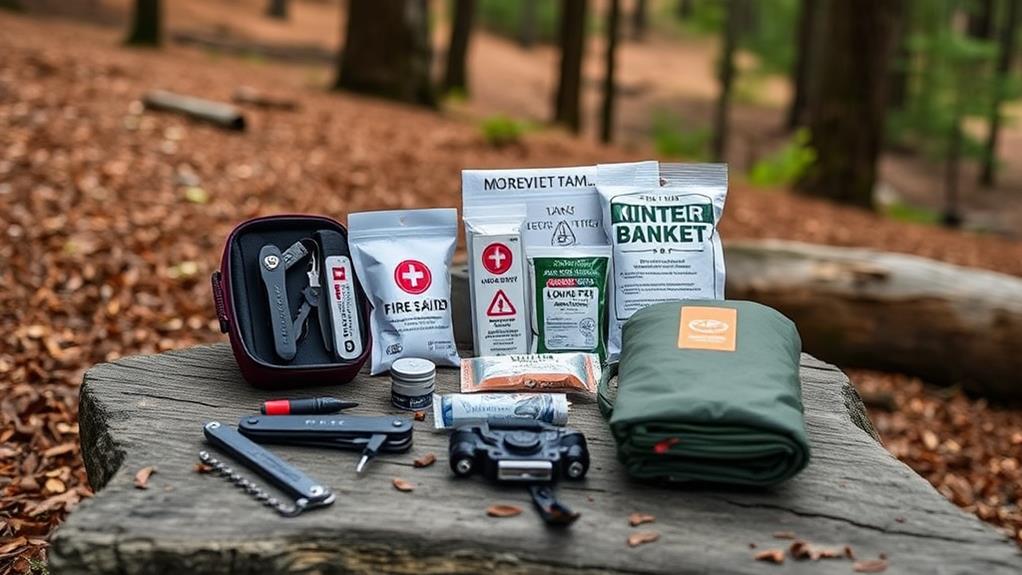 essential survival gear set