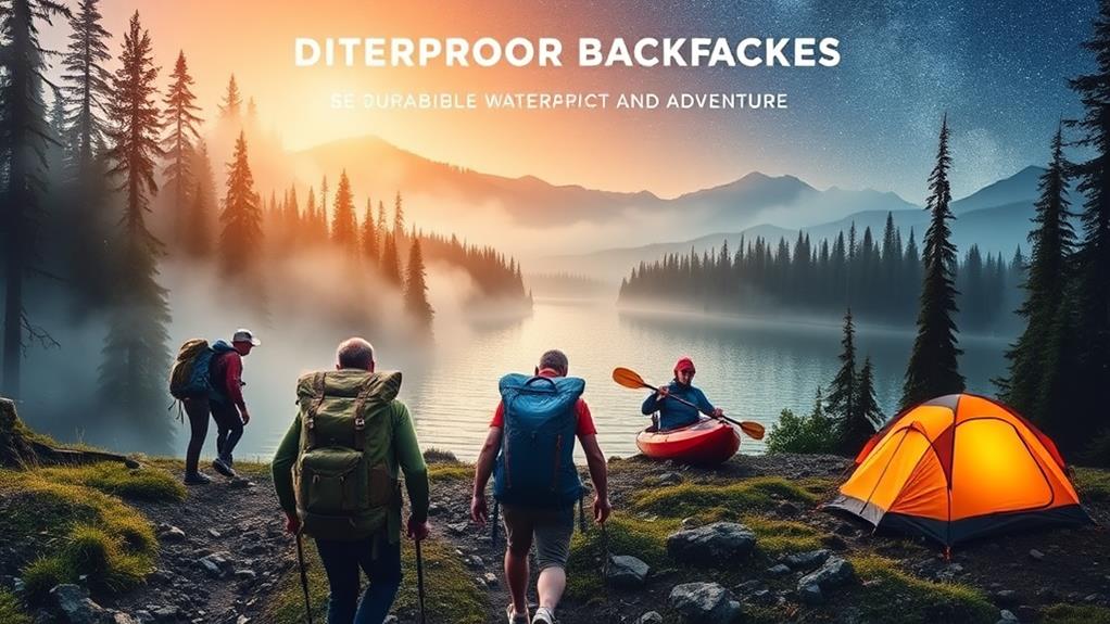 essential waterproof adventure backpacks