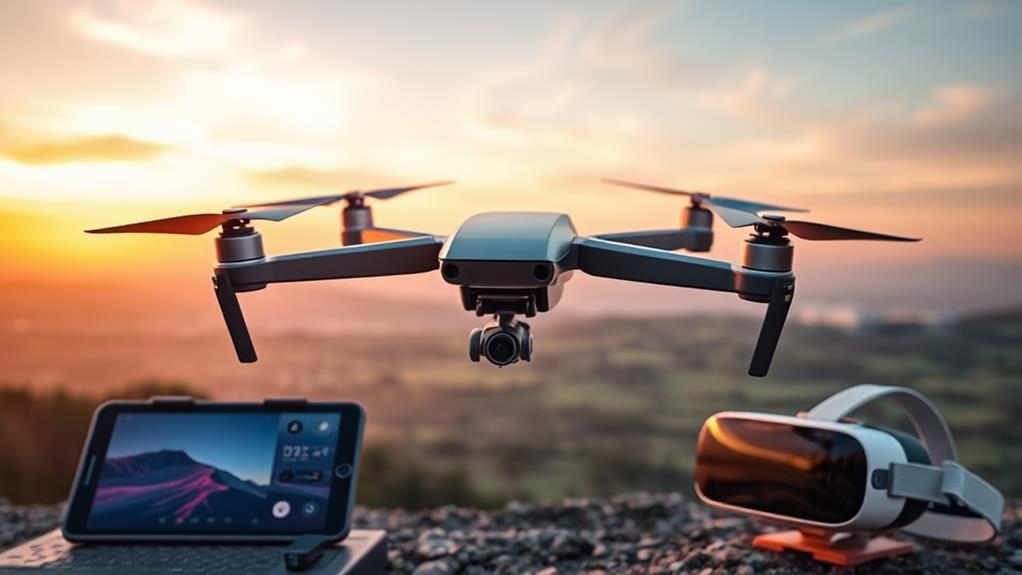 foldable 4k gps drone