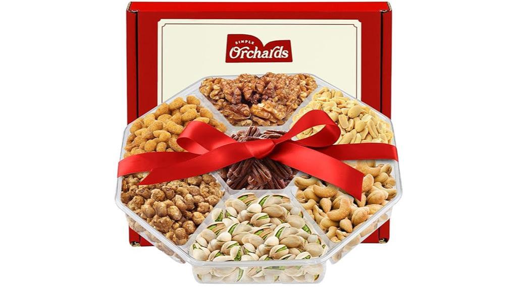 gourmet nuts gift basket