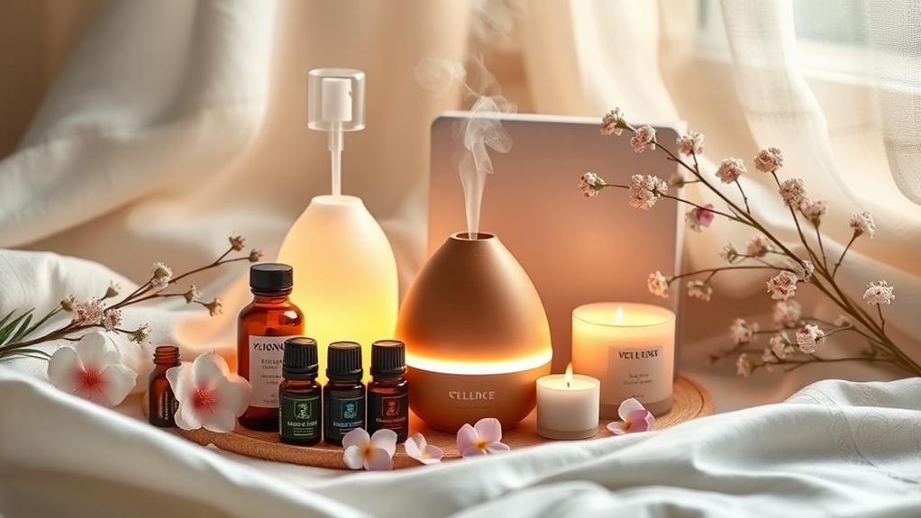 healing through scented oils