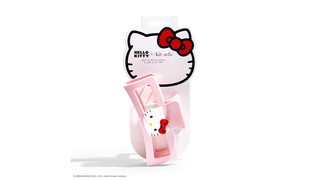 hello kitty jumbo claw clip