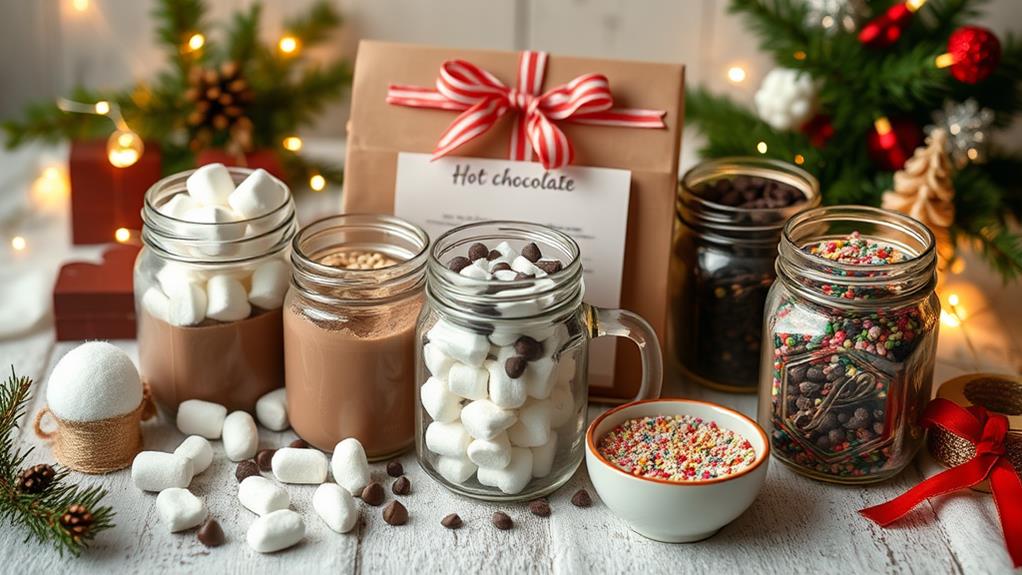 homemade cocoa gift sets