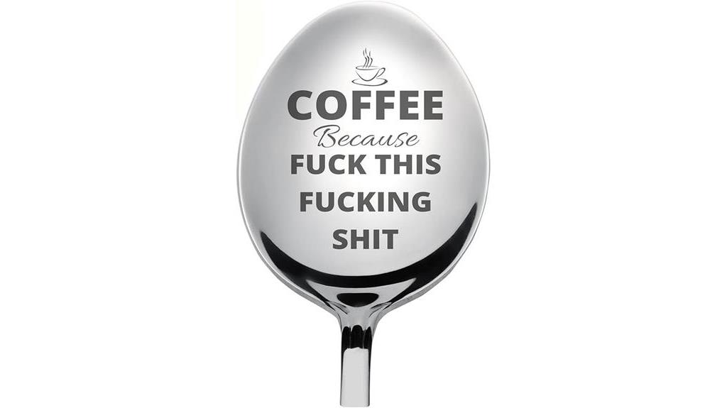 humorous coffee spoon gift