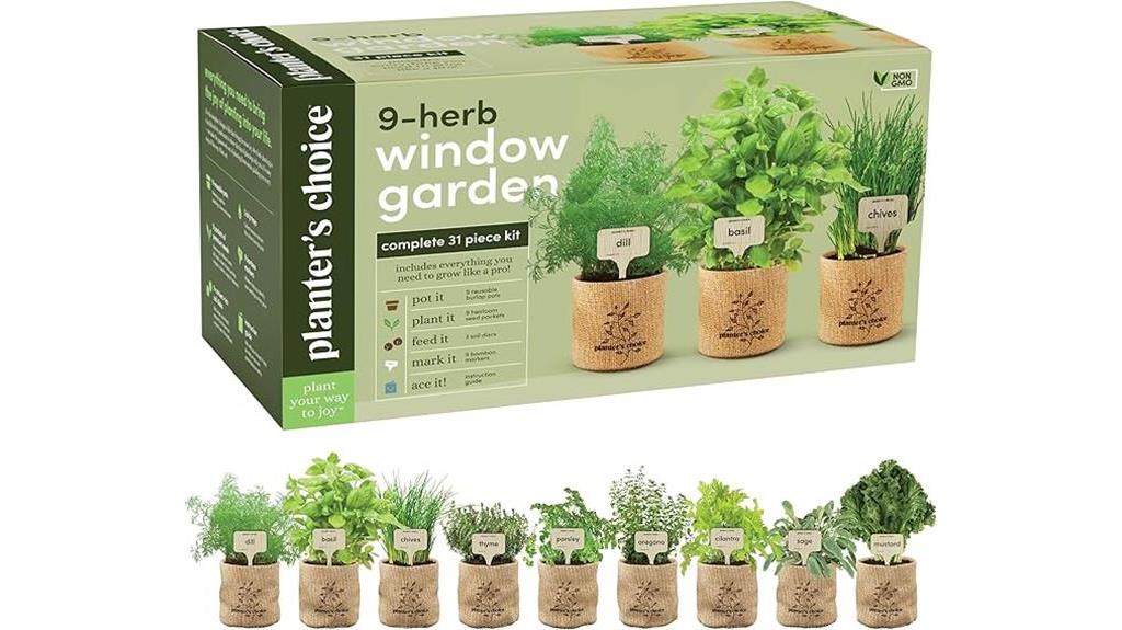 indoor herb garden kit