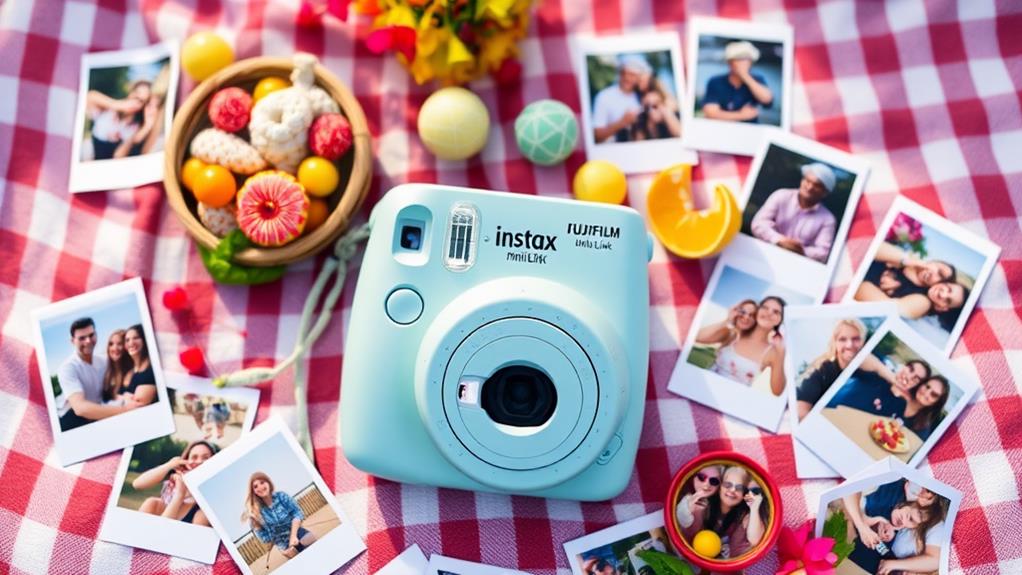 instant photo printer device