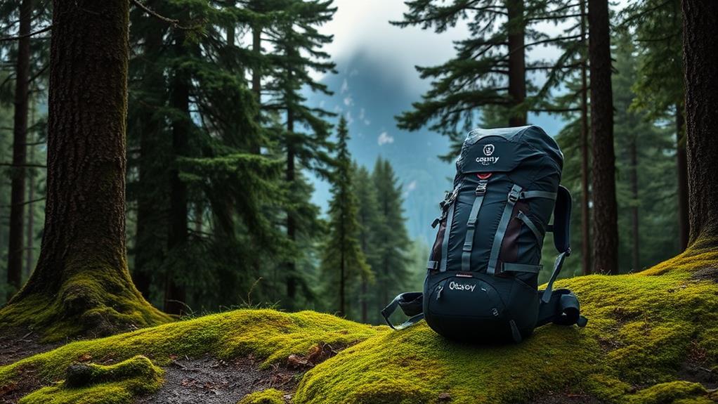 lightweight hiking backpack design