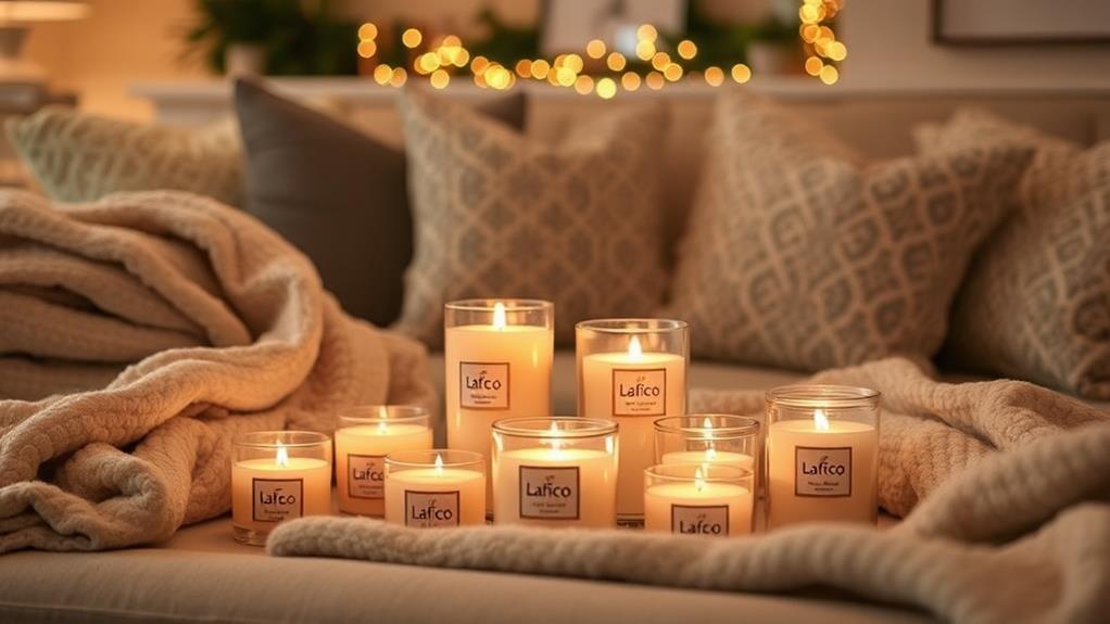 luxury scented home candles