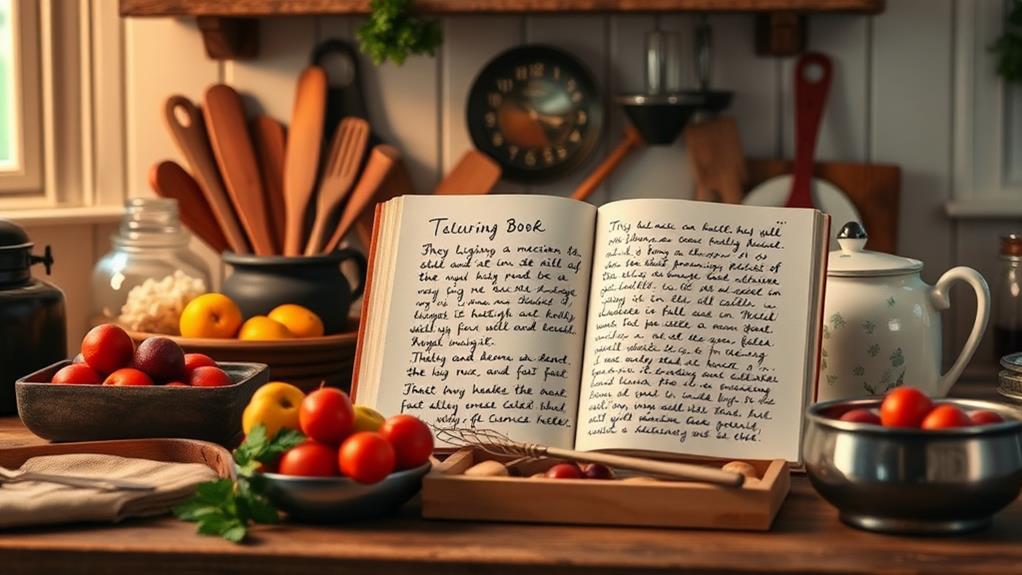 personalized culinary collection notebook